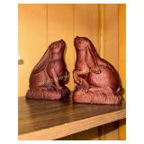 Andrea rabbit bookends