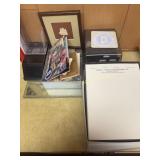 Office items, stationary, rolodex