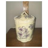 Japanese decorated cracker jar