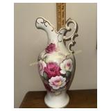 Hand painted pitcher