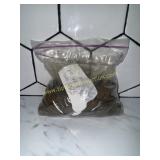 Bulk wheat pennies estimated 500