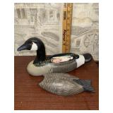 Wooden Canadian goose knife box and united