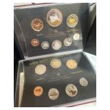 Royal Canadian mint 2010 proof set and specimen