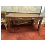 Oak desk believed to be from the Watergate