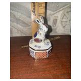 Rabbit trinket box