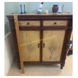 Island British colonial style painted server