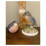 Denmark and Boehm bird figurines