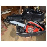 Homelite chainsaw and case