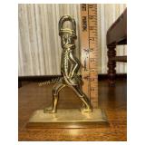 Brass hessian solider door stop