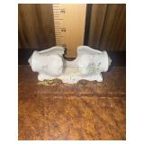 Hand painted small shell stand