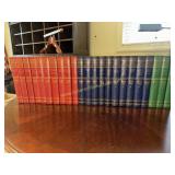 volumes 1-22 of Harvard Classics hardcover books-