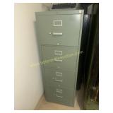 4 drawer metal industrial file cabinet