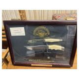 Case Collector club set in shadow box from Ed Pou