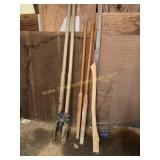 Post hole diggers and handles