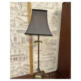 Palm style decor lamp