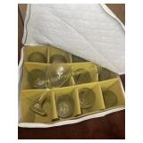 Set of 12 wine stems