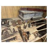 Antique carpenterï¿½s chest circa 1890-1910 full of