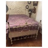 Antique iron bed