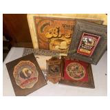 Group of vintage advertising