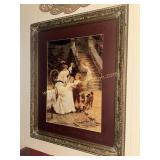 Vintage framed art print ï¿½A Fairy Worldï¿½ by