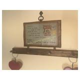 Maxwell house coffee wall rack