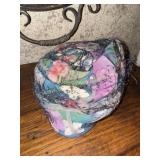 MCM Amy New York floral beehive ladies hat