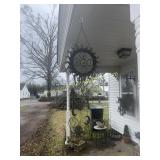 Sun shaped wind chime