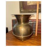 Union Pacific brass spittoon