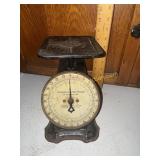 Antique Columbia family scale