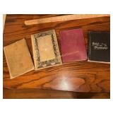 4 antique German books- forest tales, George