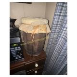 Keg with quilted top