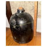 Glazed stoneware beehive gallon jug
