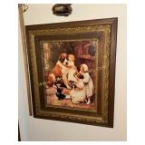 Framed ï¿½Nevermindï¿½ print by Arthur J Elsley in
