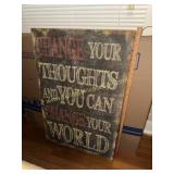 Large modern inspiration print