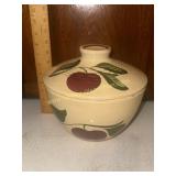 Watt pottery apple covered round baking dish 3
