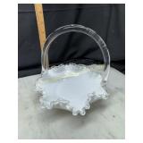 Fenton silvercrest basket