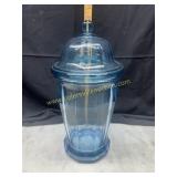 Blue apothecary jar