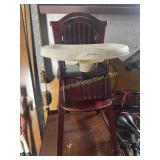 Eddie Bauer wooden highchair