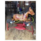 Radio flyer ride on horse