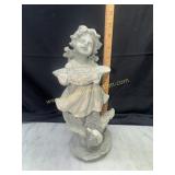 Small resin garden statue