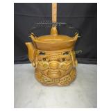 Vintage Ben Franklin Toby style Japan teapot