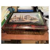 Vintage Henry Lambertz cookie tin