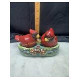 Cardinal salt and pepper shakers