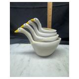 Country goose measuring cups cottage core