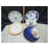 Flow blue and other vintage dishes