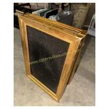 Two sided chalkboard sign