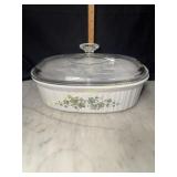 Corningware ivy casserole with lid