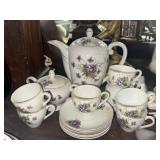 Japan violet tea set