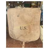 US army haversack canvas shoulder bag