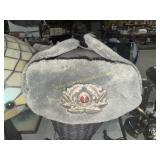 Vintage East German Army Ushanka winter hat